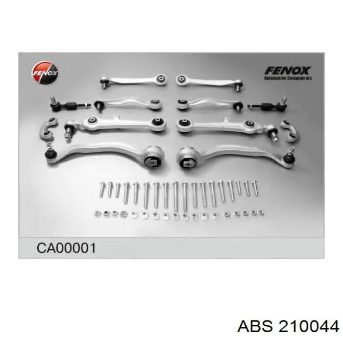 Brazo inferior izquierdo/derecho de suspensión delantera 210044 ABS