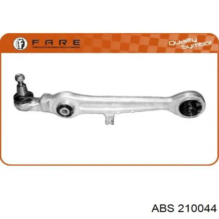 Brazo inferior izquierdo/derecho de suspensión delantera ABS 210044