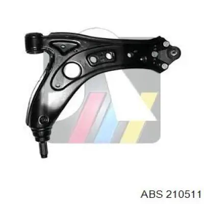 Brazo inferior izquierdo/derecho de suspensión delantera ABS 210511