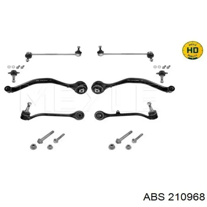 210968 ABS barra oscilante, suspensión de ruedas delantera, inferior izquierda