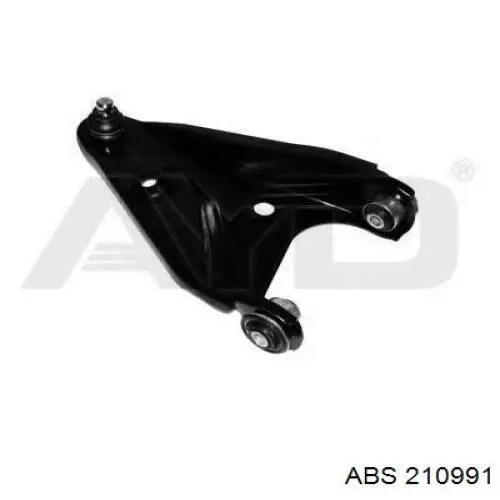 Brazo inferior izquierdo de la suspensión delantera 210991 ABS