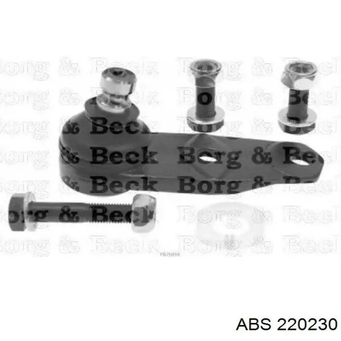 220230 ABS Rótula inferior de suspensión