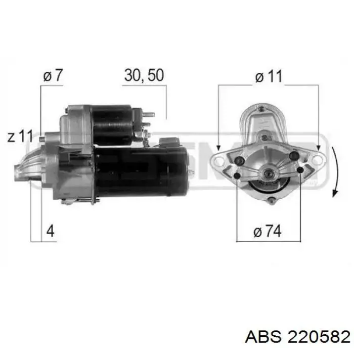 Rótula de barra de acoplamiento ABS 220582 precio, desde 19,57 EUR