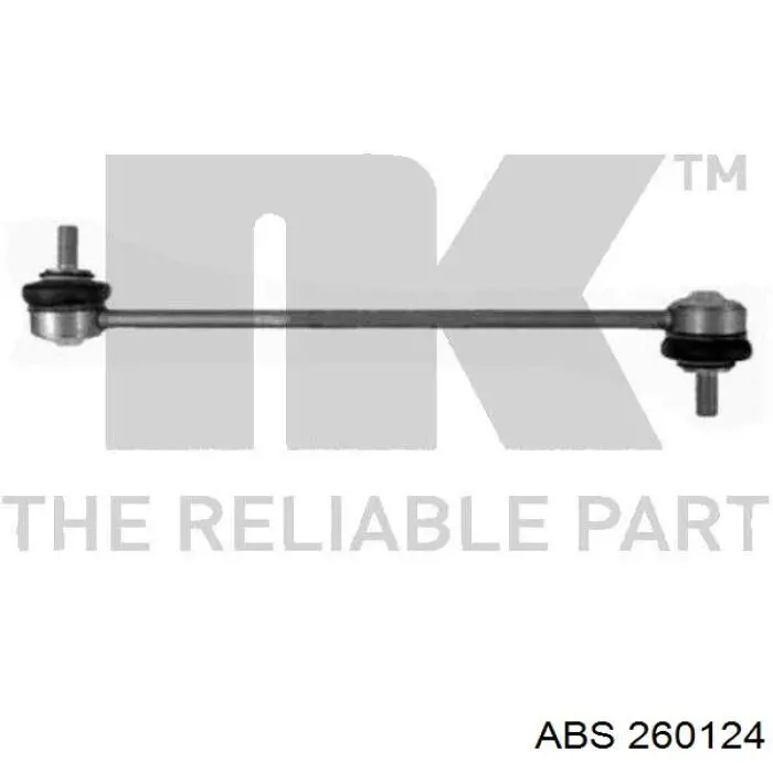 Bieleta estabilizadora delantera ABS 260124 precio, desde 8,95 EUR