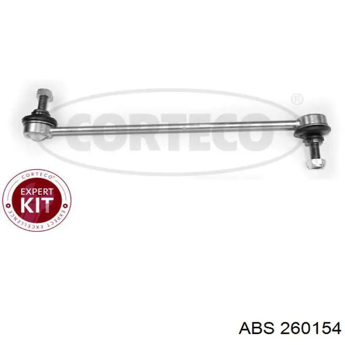 Bieleta estabilizadora delantera ABS 260154 precio, desde 8,80 EUR