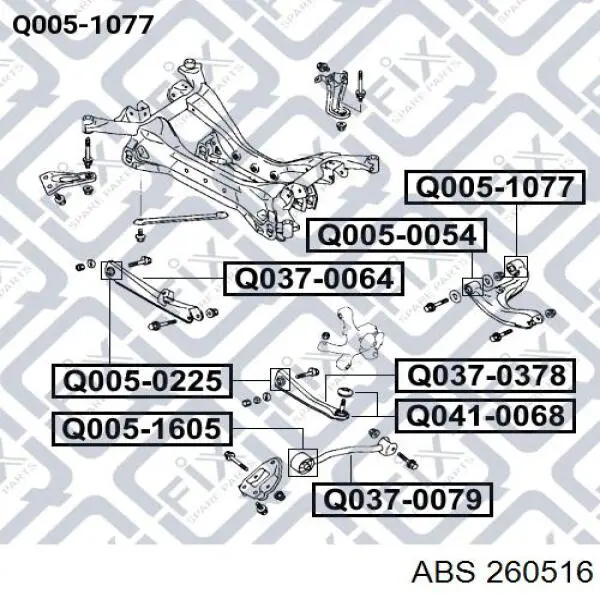 Bieleta estabilizadora delantera 4242081A10000 Suzuki