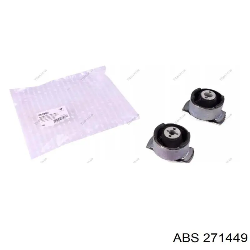 Silentblock del subchasis trasero ABS 271449 precio, desde 30,61 EUR