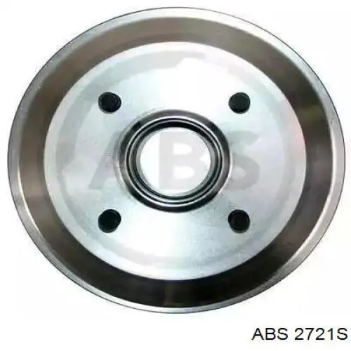 Tambor de freno trasero 2721S ABS