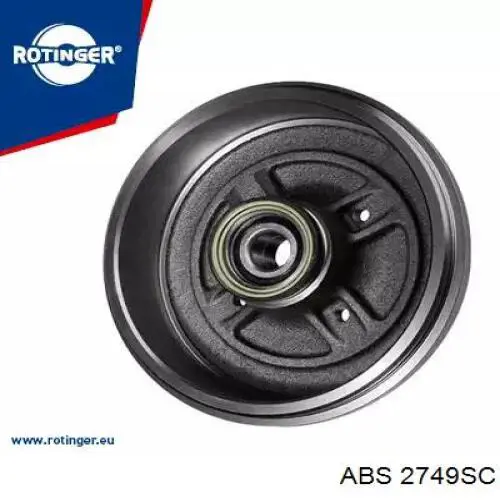 Tambor de freno trasero ABS 2749SC precio, desde 100,97 EUR