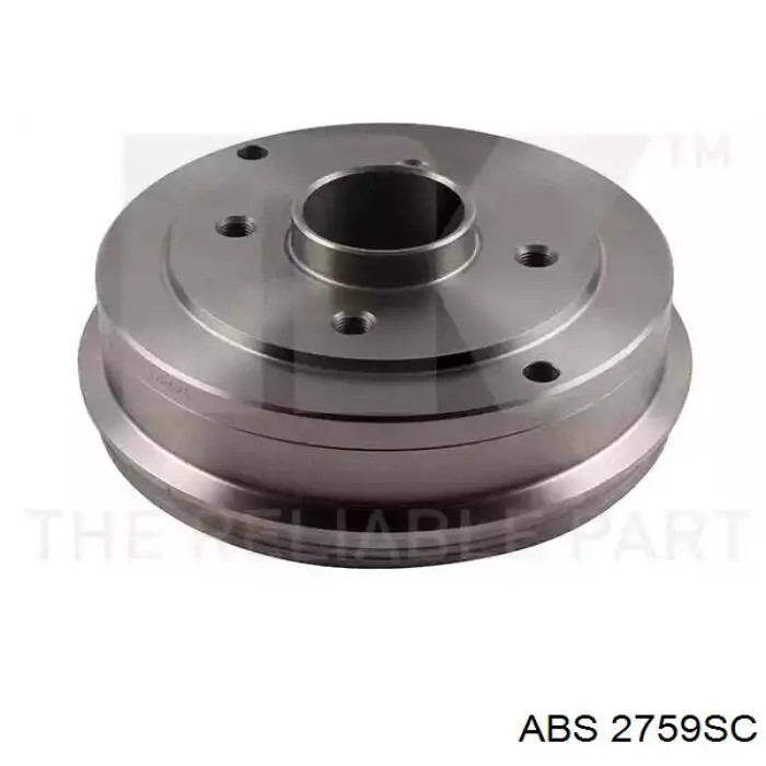 Tambor de freno trasero ABS 2759SC precio, desde 91,42 EUR