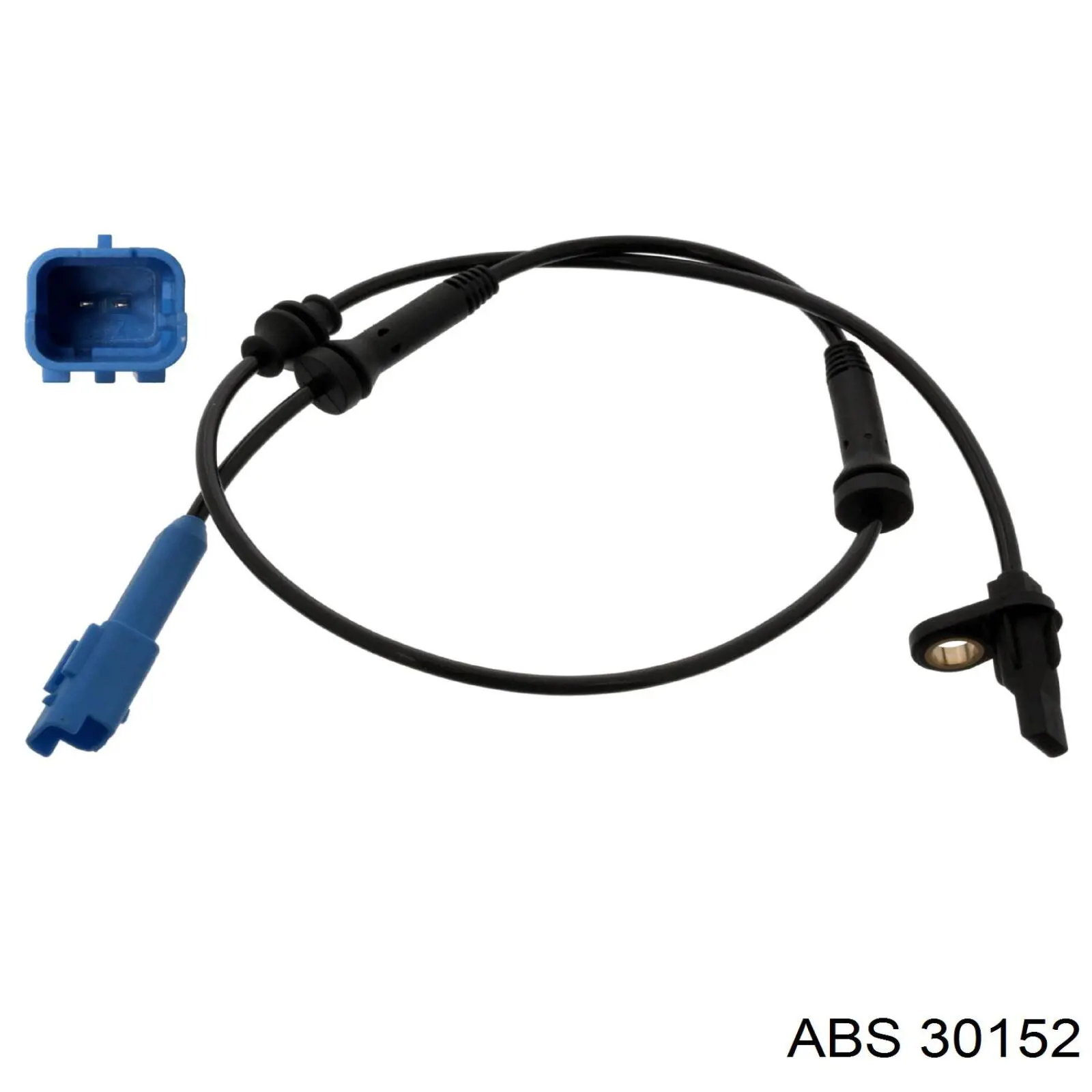 Sensor ABS trasero para Citroen C2 (JM)