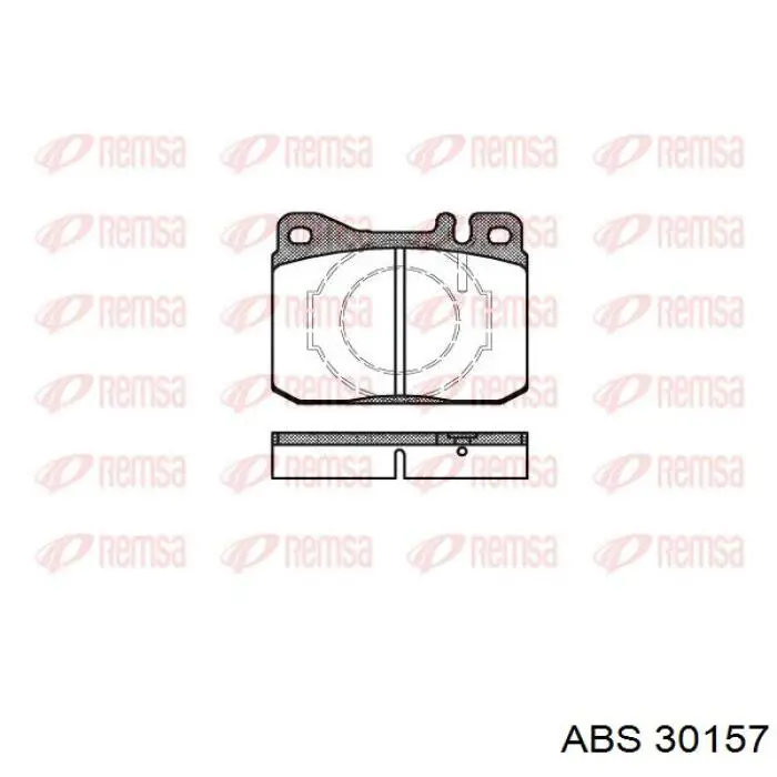 30157 ABS sensor abs delantero izquierdo