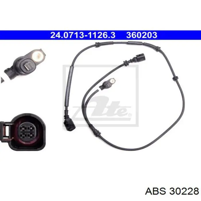 30228 ABS sensor abs trasero