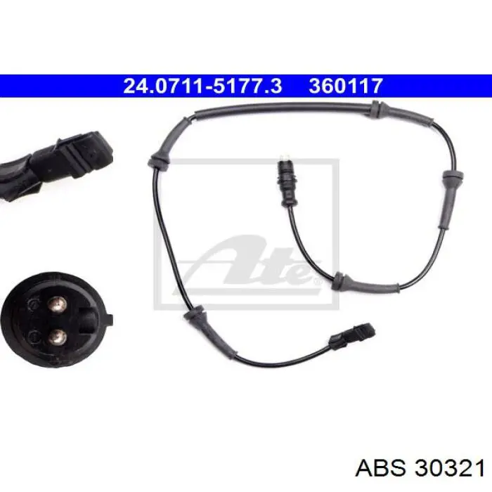 30321 ABS sensor abs delantero izquierdo