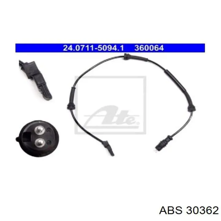 Sensor ABS delantero Renault Espace 4 JK0