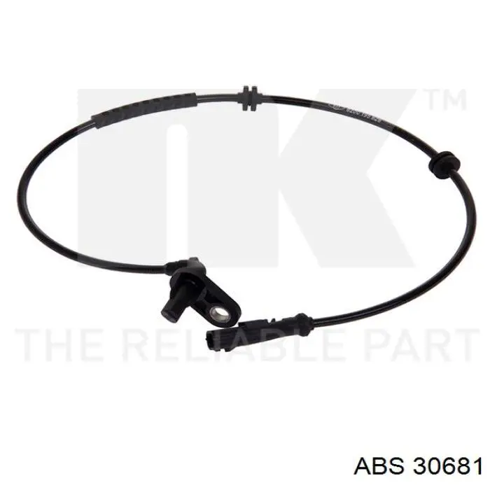 30681 ABS sensor abs trasero derecho