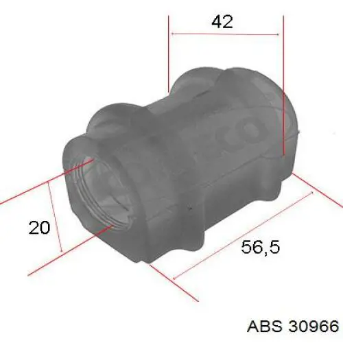 30966 ABS sensor abs delantero izquierdo