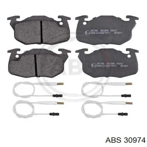30974 ABS sensor abs trasero derecho
