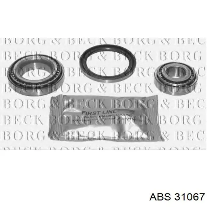Sensor ABS delantero izquierdo 51248 Bremi