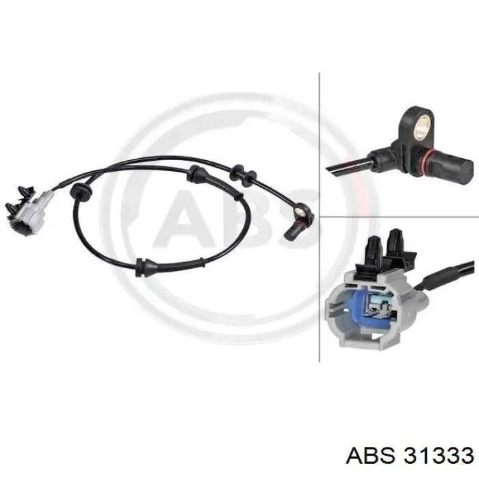 31333 ABS sensor abs delantero derecho