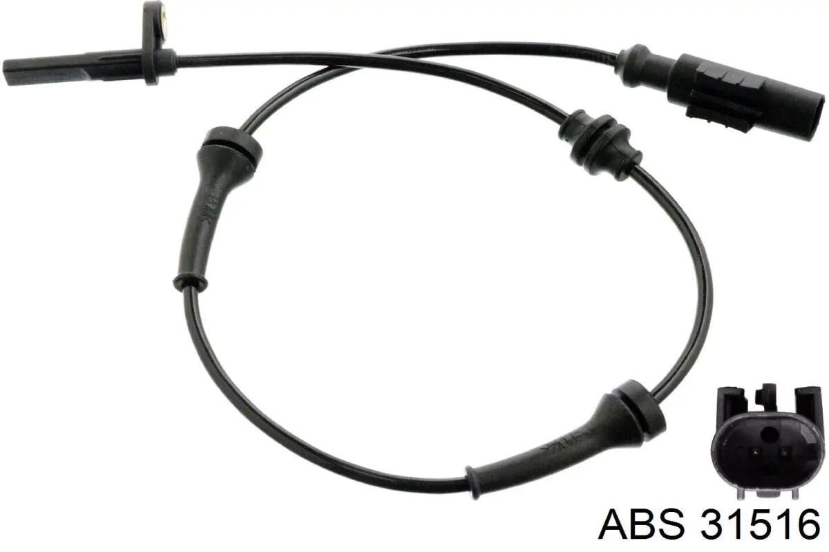 Sensor ABS trasero 51840249 Fiat/Alfa/Lancia