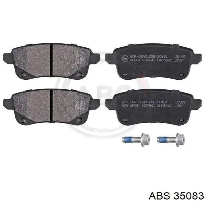 Comprar 35083 ABS Pastillas de freno traseras