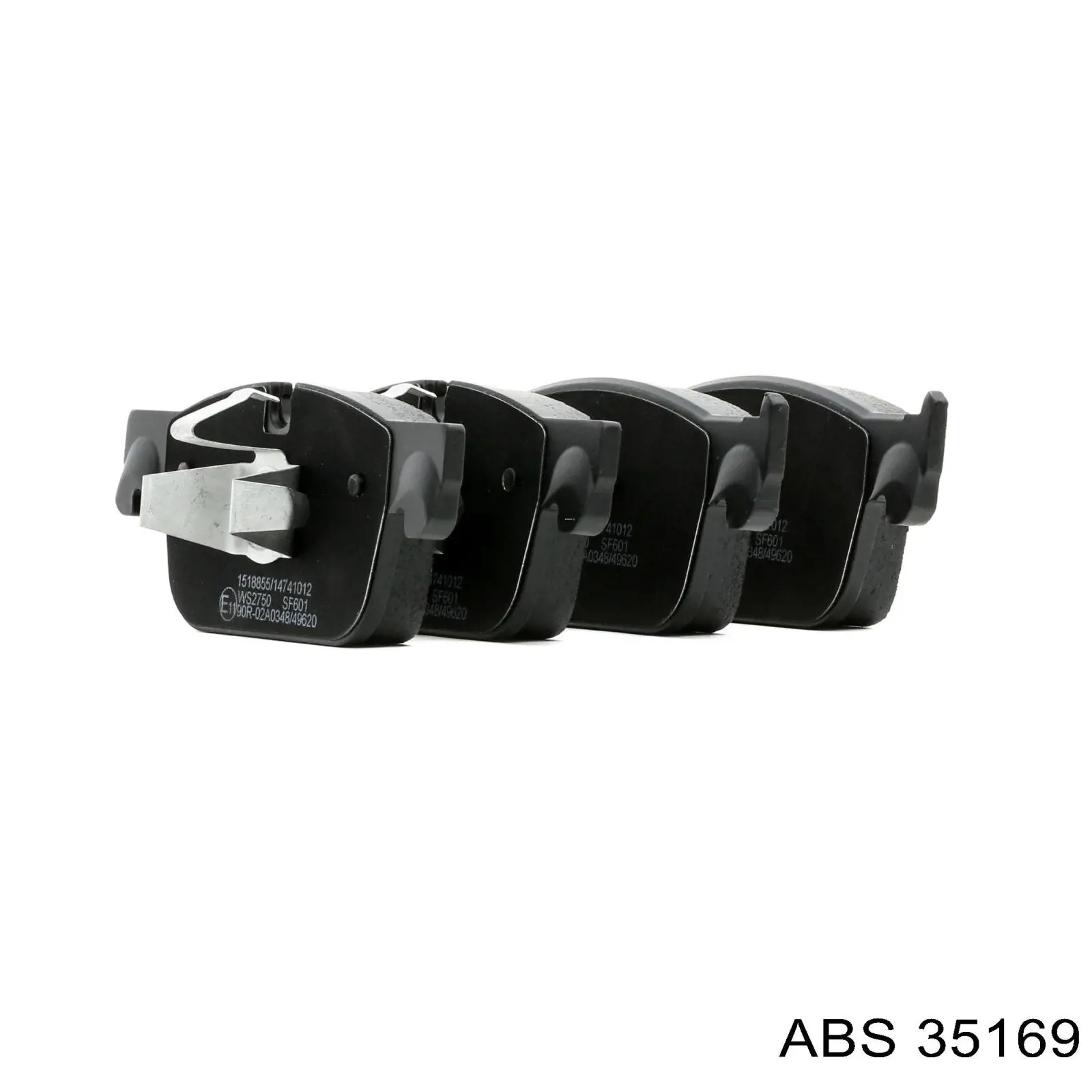 Comprar 35169 ABS Pastillas de freno traseras