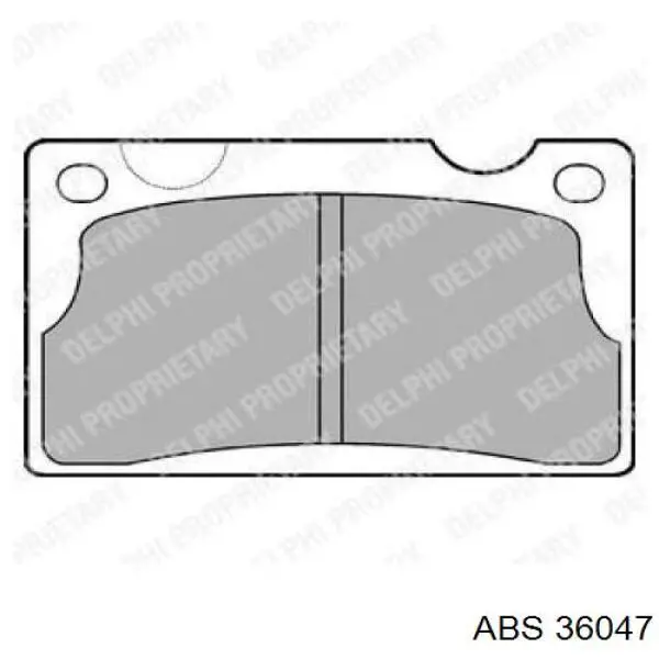 Pastillas de freno 3656000 Volvo