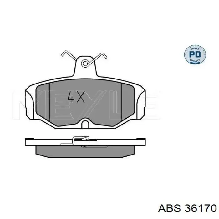 Comprar 1654837 Ford Pastillas de freno traseras