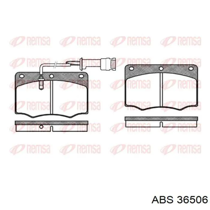 Pastillas de freno delanteras Ford 5015930