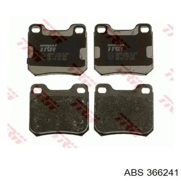 Pastillas traseras de freno ABS 366241 precio, desde 16,24 EUR