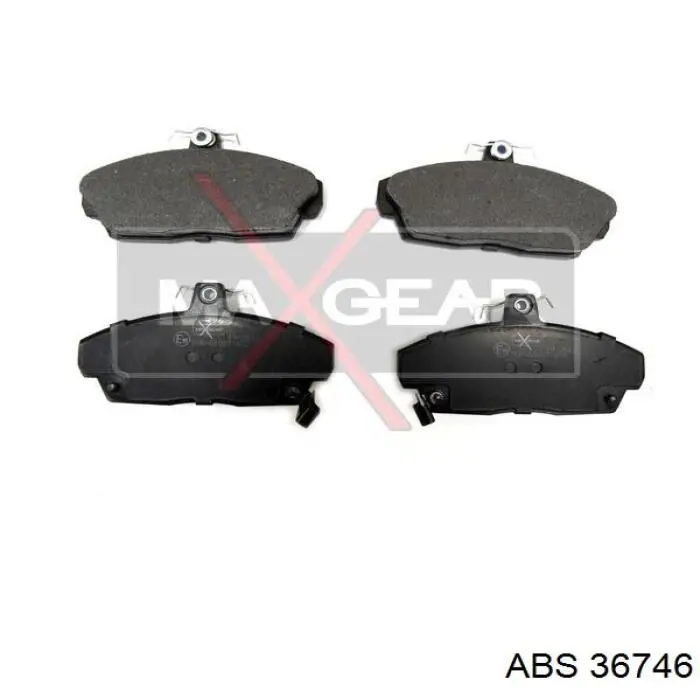 Pastillas de freno delanteras ABS 36746