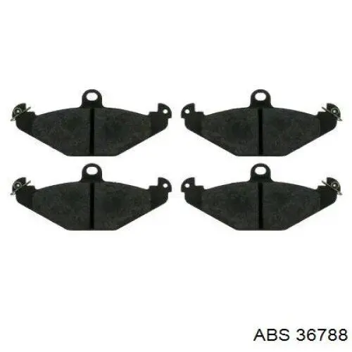 Pastillas de freno traseras Renault Laguna 1 B56, 556