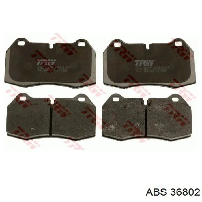 LP825 Delphi Pastillas freno traseras