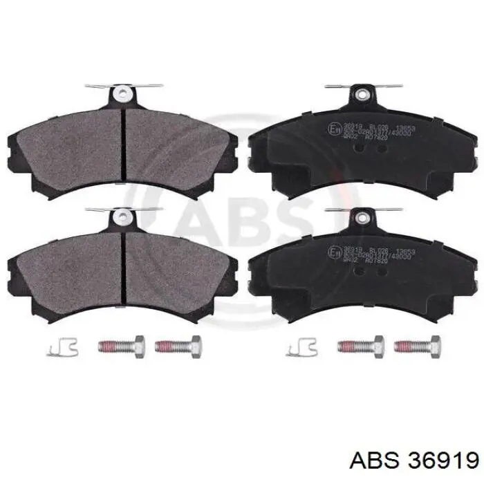 36919 ABS Pastillas delanteras