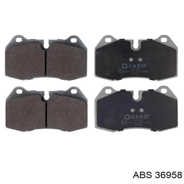 Comprar 36958 ABS Pastillas delanteras de freno
