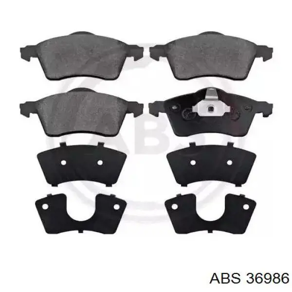 Pastillas freno delanteras ABS 36986 precio, desde 30,69 EUR