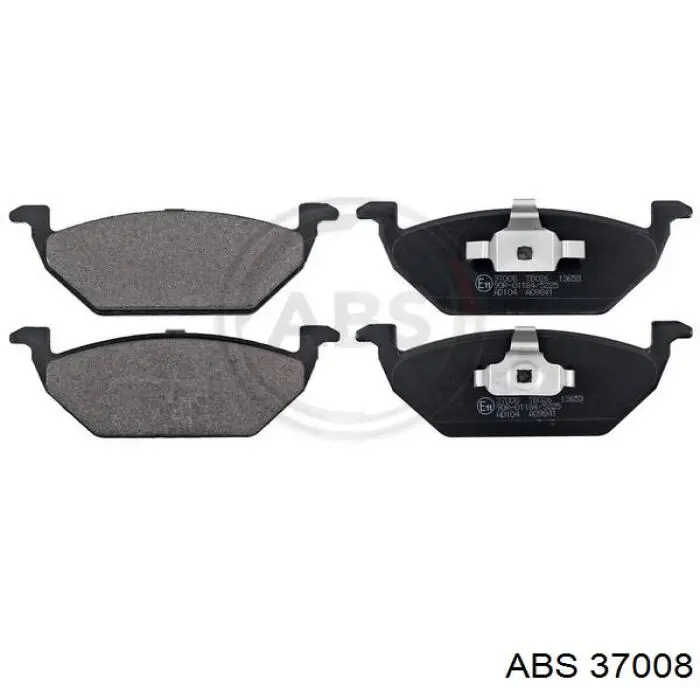 Pastillas de freno delanteras Seat Ibiza 5 KJ1, KJG