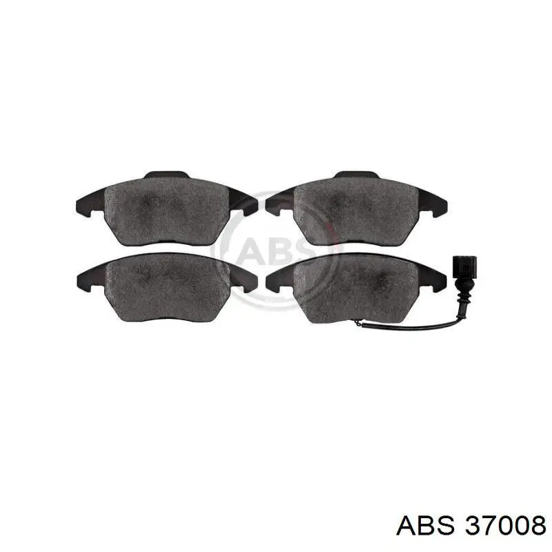 Pastillas de freno delanteras Seat Ibiza 5 KJ1, KJG