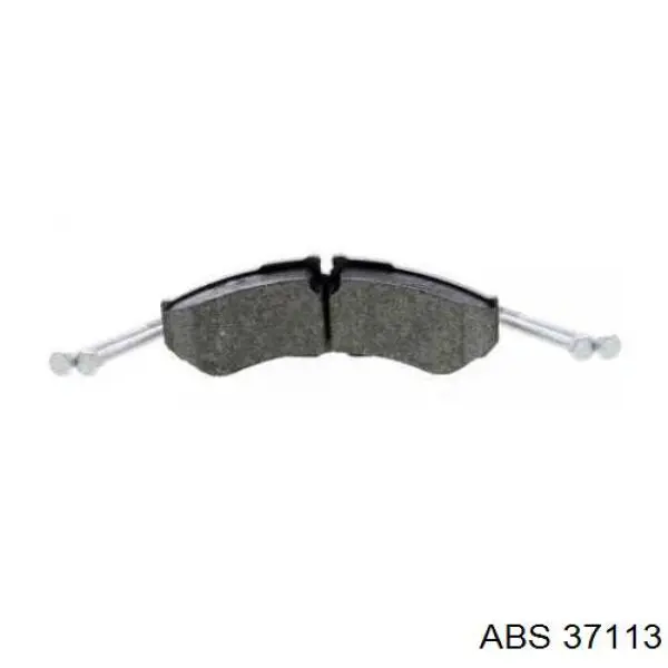 Pastillas de freno traseras 37113 ABS