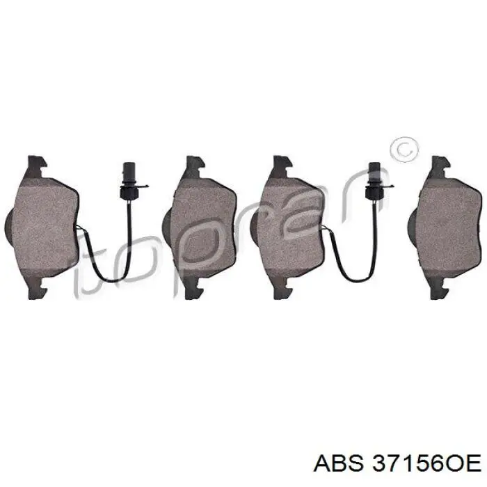 Pastillas de freno delanteras Audi A6 4F2