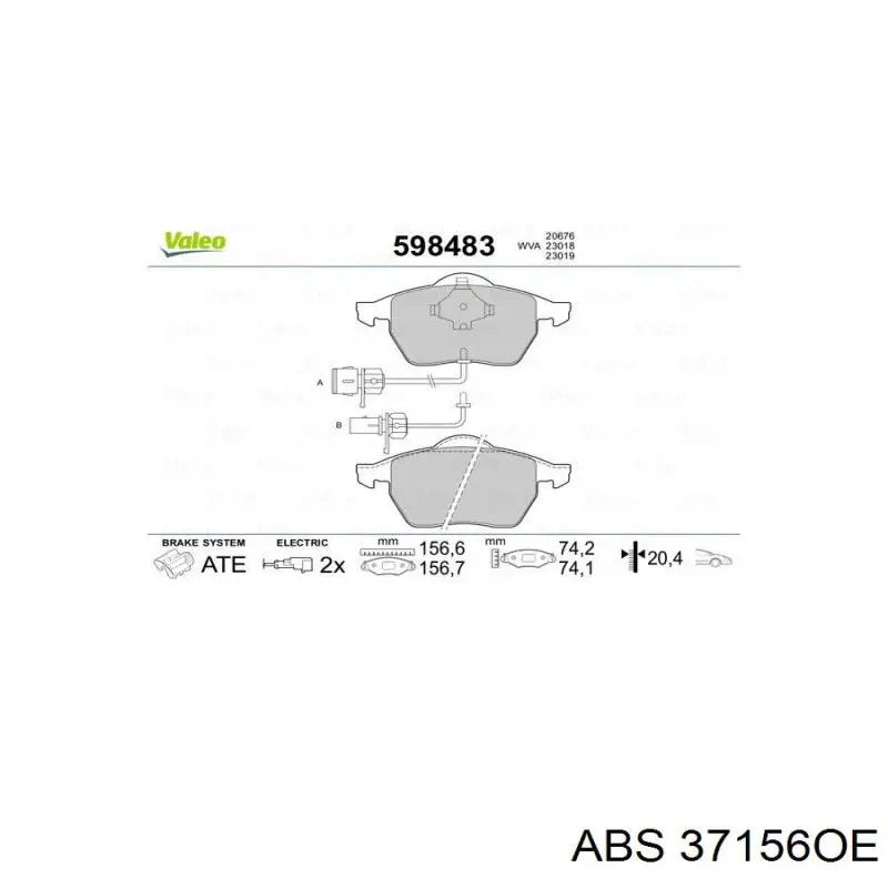 Pastillas de freno delanteras Audi A6 4F2