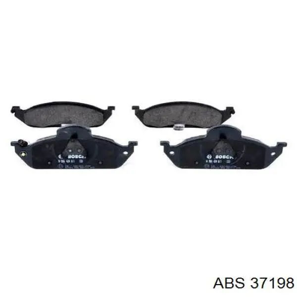 Comprar 37198 ABS Pastillas delanteras de freno