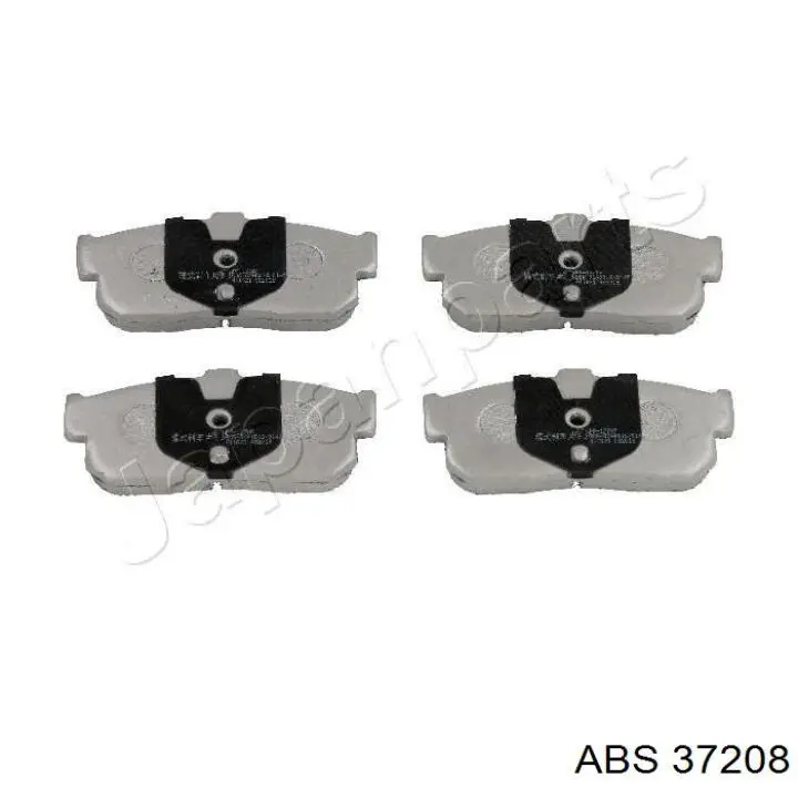 37208 ABS pastillas de freno traseras