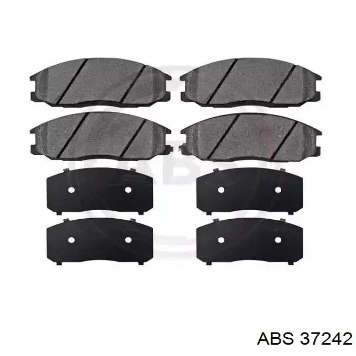 Pastillas freno delanteras ABS 37242 precio, desde 28,90 EUR