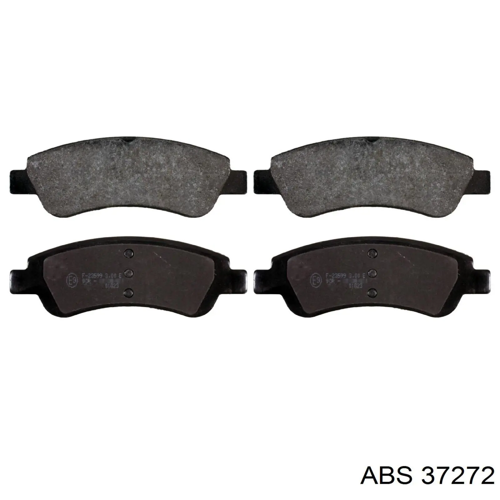 Pastillas freno delanteras ABS 37272 precio, desde 34,64 USD