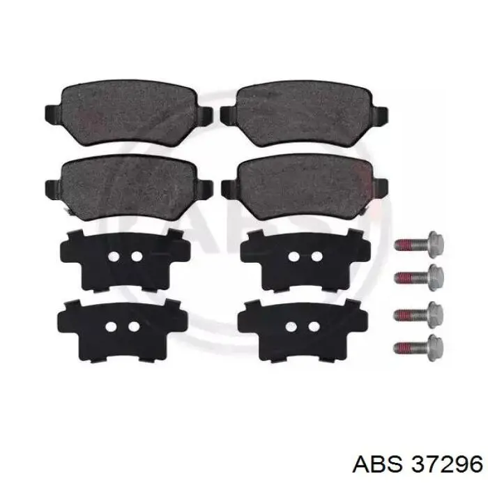 Comprar 37296 ABS Pastillas de freno traseras