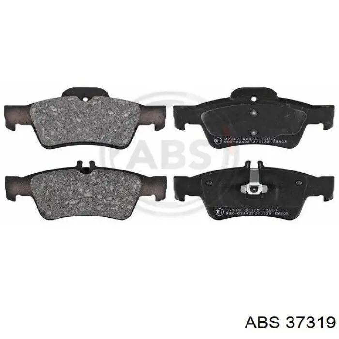 Pastillas traseras de freno ABS 37319 precio, desde 24,33 EUR