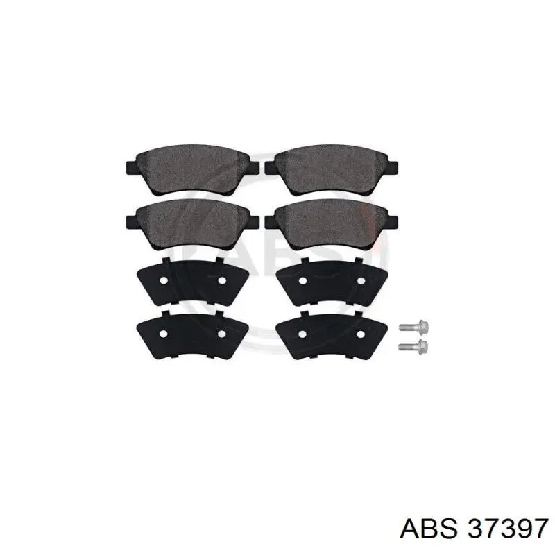 Comprar 37397 ABS Pastillas delanteras de freno