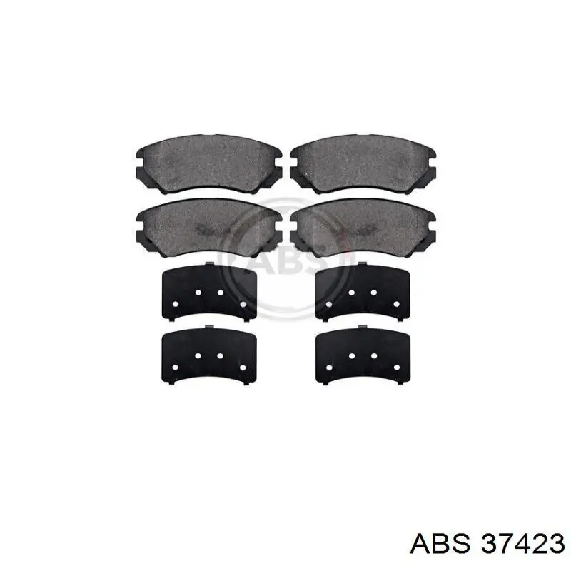 Pastillas de freno 37423 ABS